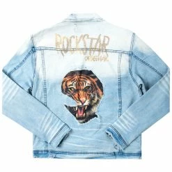 MENS DENIM JACKETS KELLAR DENIM JACKET-BLUE