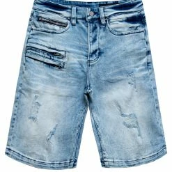 MENS SHORTS KENNY DENIM SHORT- BLUE
