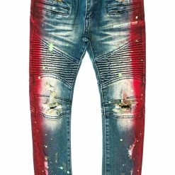 BOYS JEANS KIDS BRUM JEAN-RED New Arrivals