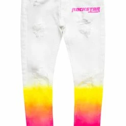 BOYS JEANS New Arrivals KIDS CHICO JEAN-PINK/YEL