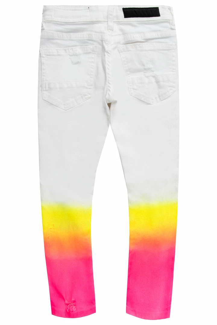 New ⭐ BOYS 👖 JEANS New Arrivals KIDS CHICO JEAN-PINK/YEL 💯 4 BOYS JEANS New Arrivals KIDS CHICO JEAN-PINK/YEL