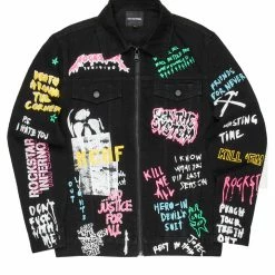 MENS DENIM JACKETS Koontz 3.0 Jacket (Black)