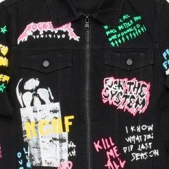 MENS DENIM JACKETS Koontz 3.0 Jacket (Black)