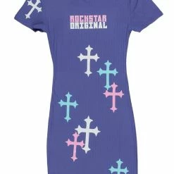 WOMENS DRESSES LARA MINI DRESS-PURPLE Best Seller