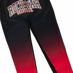 MENS TRACK SETS LAVA ZIPPER JACKET TRACK SET-RED/BLACK