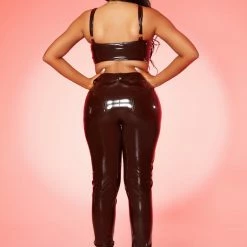 WOMENS DRESSES LAYNE MATCHING PANT SET-BROWN Best Seller