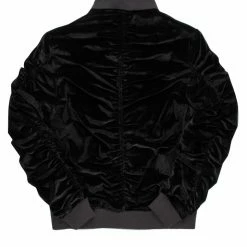 MENS JACKETS Jackets & Outerwear LAZAR VELOUR ZIPPER JACKET-BLACK