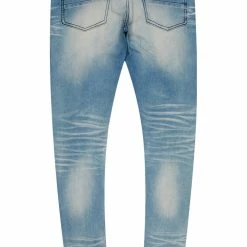 MENS JEANS LEONARD GRAPHIC JEAN-YELLOW