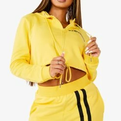 WOMENS TRACK SETS AVERY TRACKSET - YELLOW