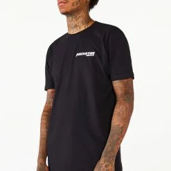 MENS TRACK SETS CHIEF T-SHIRT TRACK SET-RED/BLK