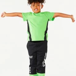 BOYS TRACK SETS KIDS WADE T-SHIRT TRACK SET- GREEN New Arrivals