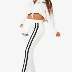 Deals 🥰 WOMENS TRACK SETS AVERY TRACKSET - WHITE 🧨 16 WOMENS TRACK SETS AVERY TRACKSET - WHITE