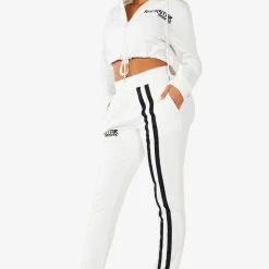 Deals 🥰 WOMENS TRACK SETS AVERY TRACKSET - WHITE 🧨 17 WOMENS TRACK SETS AVERY TRACKSET - WHITE
