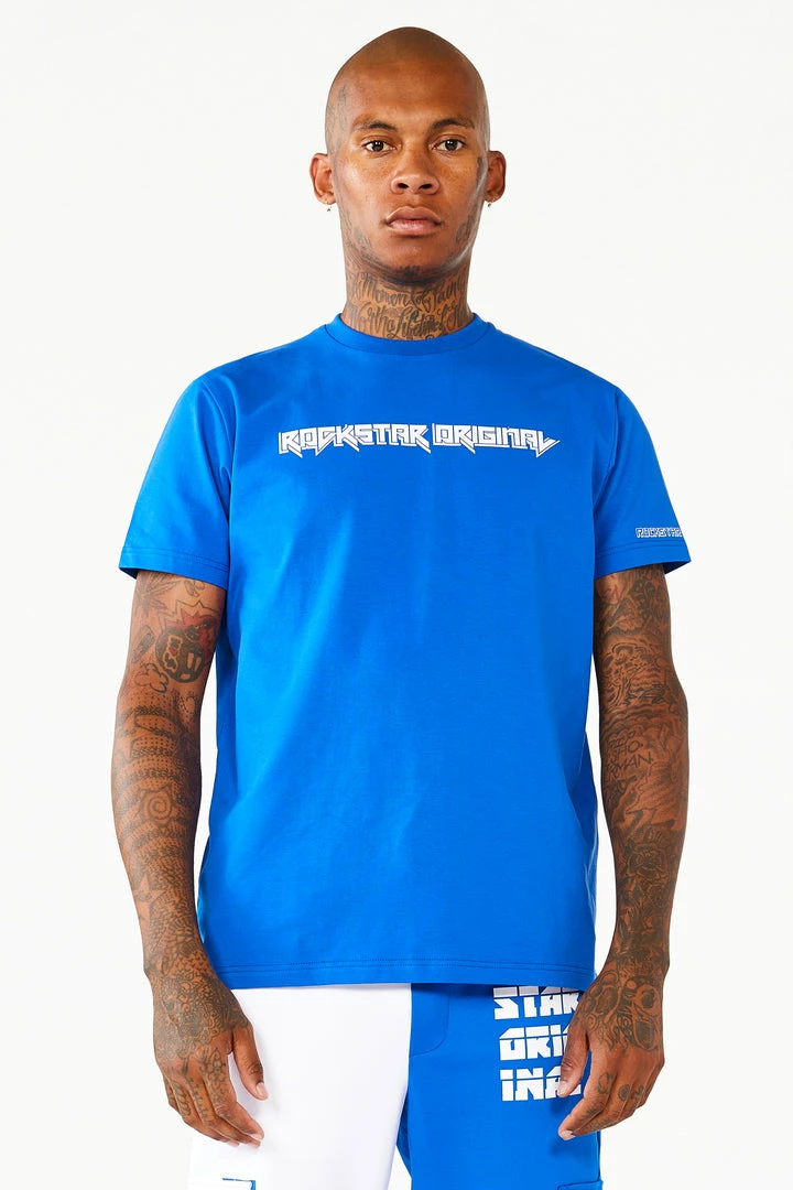 Cheap ⭐ MENS TRACK SETS PAYNE T-SHIRT TRACK SET- ROYAL BLUE/WHITE 🔔 7 MENS TRACK SETS PAYNE T-SHIRT TRACK SET- ROYAL BLUE/WHITE