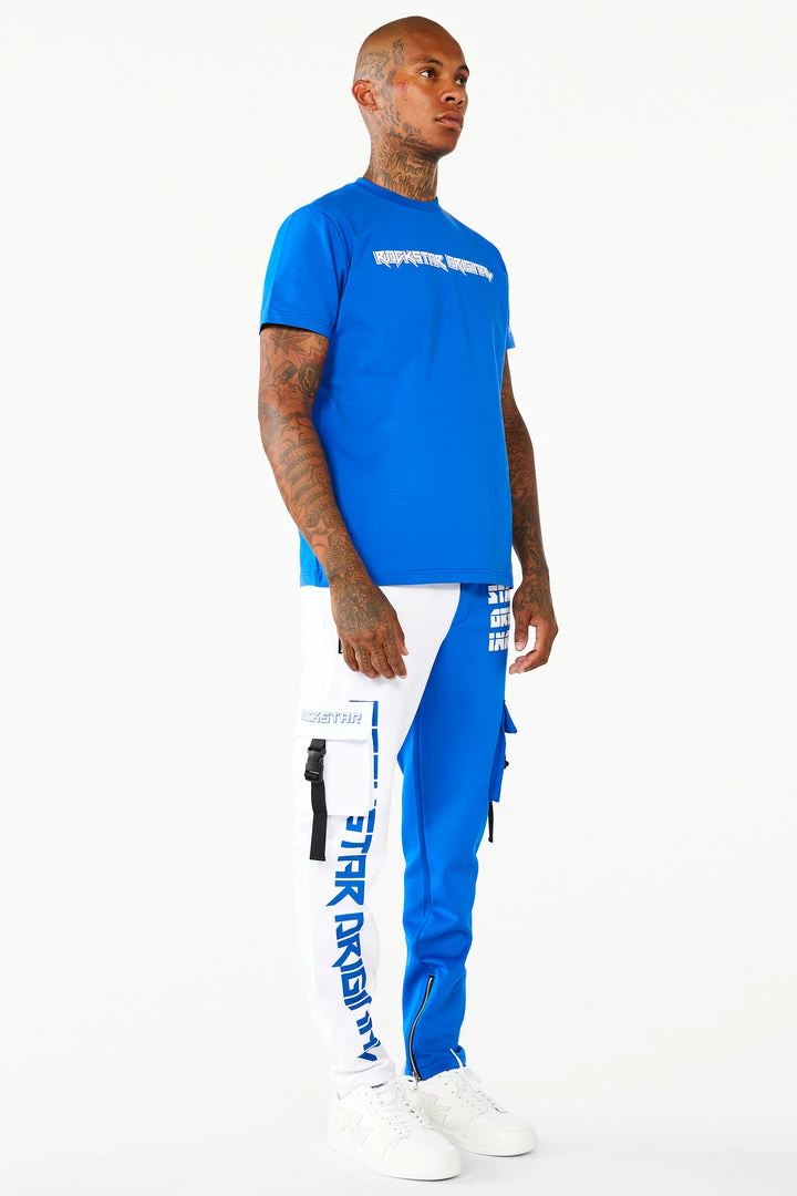 Cheap ⭐ MENS TRACK SETS PAYNE T-SHIRT TRACK SET- ROYAL BLUE/WHITE 🔔 3 MENS TRACK SETS PAYNE T-SHIRT TRACK SET- ROYAL BLUE/WHITE