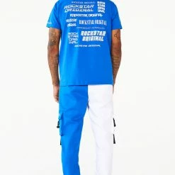 Cheap ⭐ MENS TRACK SETS PAYNE T-SHIRT TRACK SET- ROYAL BLUE/WHITE 🔔 11 MENS TRACK SETS PAYNE T-SHIRT TRACK SET- ROYAL BLUE/WHITE