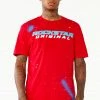 MENS TEES Tops SABLE PRINTED T-SHIRT-RED
