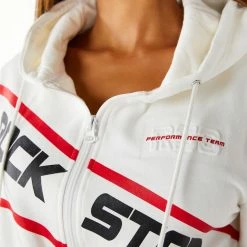 Brand new 👏 WOMENS TRACK SETS NICKI HOODIE SET - WHITE 👍 14 WOMENS TRACK SETS NICKI HOODIE SET - WHITE
