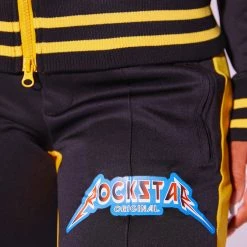 WOMENS TRACK SETS MILLIE TRACKSET - BLACK/YELLOW