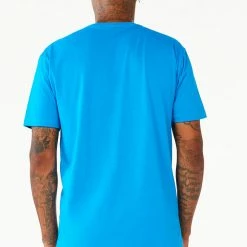 Cheap 🔥 MENS TEES Tops BRUM PRINTED T-SHIRT-LT BLUE ⌛ 8 MENS TEES Tops BRUM PRINTED T-SHIRT-LT BLUE