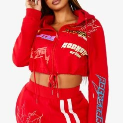 WOMENS TRACK SETS SHAYNA TRACKSET - RED