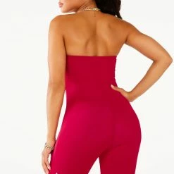 WOMENS ROMPERS & JUMPSUITS QUEENIE ROMPER - RED