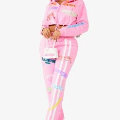 WOMENS TRACK SETS SHAYNA TRACKSET - PINK