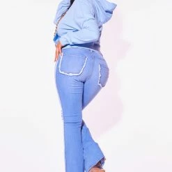 WOMENS HOODIES & SWEATSHIRTS Best Seller CHER HOODIE-BLUE