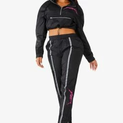 Budget ✔️ WOMENS TRACK SETS MAYA TRACKSET - BLACK 👏 9 WOMENS TRACK SETS MAYA TRACKSET - BLACK