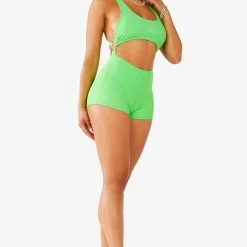 WOMENS ROMPERS & JUMPSUITS LEAH ROMPER - GREEN