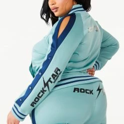 WOMENS SHORT SETS GIGI SHORT SET - TEAL/NAVY