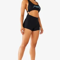 WOMENS ROMPERS & JUMPSUITS LEAH ROMPER - BLACK Best Seller
