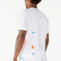 MENS SHORT SETS Track Sets RANDALL CRYSTAL LIGHTING SHORT SET-WHITE