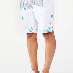 MENS SHORT SETS Track Sets RANDALL CRYSTAL LIGHTING SHORT SET-WHITE