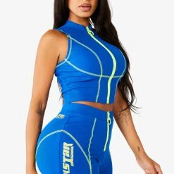 WOMENS ACTIVE SHORT SETS SAKURA SHORT SET - BLUE