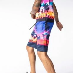 MENS SHORT SETS Farley Short Set (Blue) Track Sets