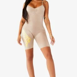 WOMENS ROMPERS & JUMPSUITS MADARA ROMPER - BEIGE Best Seller