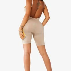 WOMENS ROMPERS & JUMPSUITS MADARA ROMPER - BEIGE Best Seller