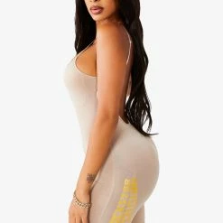 WOMENS ROMPERS & JUMPSUITS MADARA ROMPER - BEIGE Best Seller