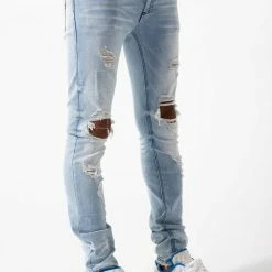 MENS JEANS Denim DAG 5 POCKET JEAN- BLUE