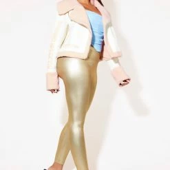 WOMENS JACKETS Best Seller LIA JACKET - CREAM/PINK