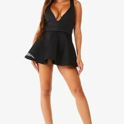 WOMENS DRESSES ROBIN DRESS - BLACK