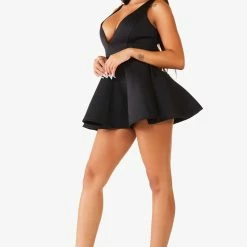 WOMENS DRESSES ROBIN DRESS - BLACK