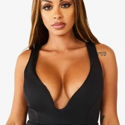 WOMENS DRESSES ROBIN DRESS - BLACK