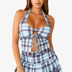 WOMENS DRESSES Best Seller MANDY SKIRT SET - BLUE