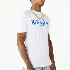 MENS TEES Tops OCTAVIO PRINTED T-SHIRT- WHITE