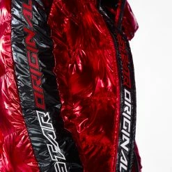 MENS OUTERWEAR Metallic Red Alasia Puffer Jacket