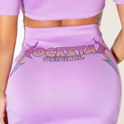 WOMENS DRESSES COCO SKIRT SET-LAVENDER