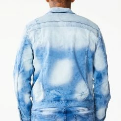Best Pirce ✔️ MENS DENIM JACKETS KENNY JACKET-MEDIUM WASH 🥰 12 MENS DENIM JACKETS KENNY JACKET-MEDIUM WASH