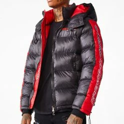 MENS OUTERWEAR Black Alasia Puffer Jacket Jackets & Outerwear